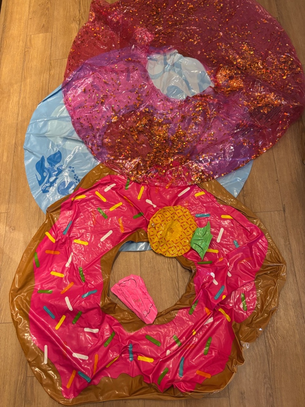 5 Assorted Inflatable Pool Floats